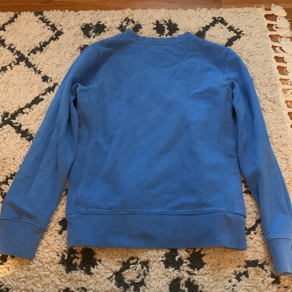 Life is Good Mens Cotton Embroidered Logo Crew Neck Blue Sweat Shirt, Size Small - Picture 2 of 6